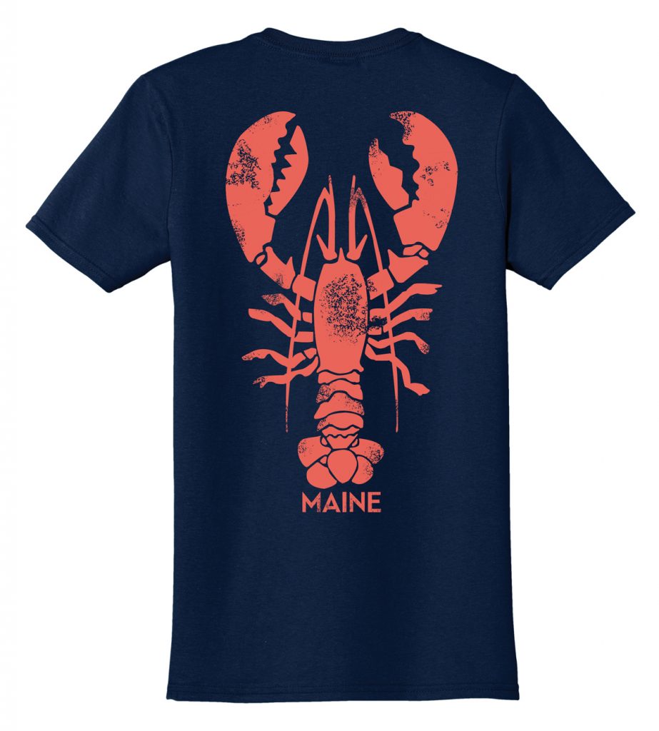 Giant Vintage Lobster T-shirt | Woods and Sea